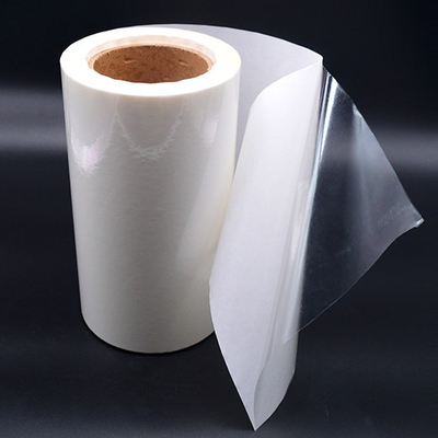 Modelo blanco Self Adhesive Film del trazador de líneas WG3333 del papel cristal del ANIMAL DOMÉSTICO 50um del pegamento transparente del acrílico