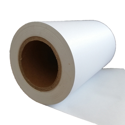 Etiqueta adhesiva de papel de papel libre de madera HM0233 material del laser