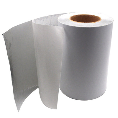 Trazador de líneas blanco blanco del papel cristal del ANIMAL DOMÉSTICO 100G de Adhesive Labelstock 25um del modelo TG3035
