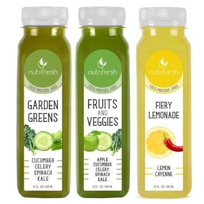 Juice Label adhesivo