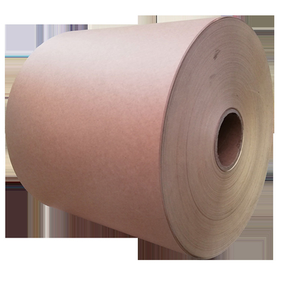 HM0633 Papel Kraft marrón oscuro Papel adhesivo Etiqueta adhesiva en hoja con papel kraft recubierto de PE