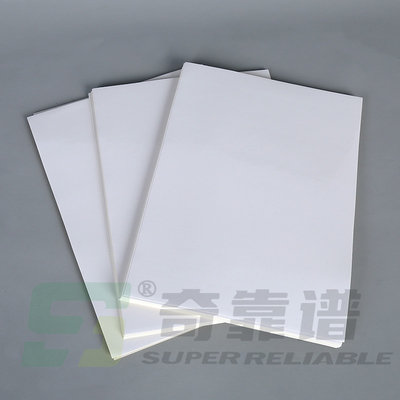 HM0211 Etiqueta adhesiva de papel libre de madera adecuada para impresión por inyección de tinta Impresión láser en hoja
