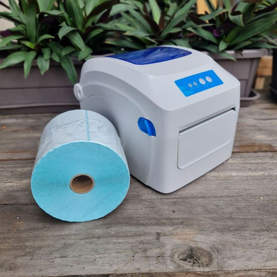 Impresora térmica directa de papel adesivo térmico