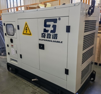 Generador diesel configurado para suministrar electricidad constante a la máquina de impresión