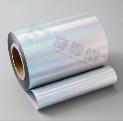 Película adesiva de arco iris Película adesiva láser Película adesiva Jumbo Roll en Roll WG4733