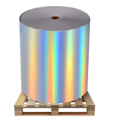 Adhesivo Película Holográfica Adhesivo Etiqueta de adhesivos Película Adhesiva WG4733 con recubrimiento superior