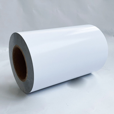 Material de etiqueta de pegamento de neumáticos para la fabricación de etiquetas adhesivas de neumáticos TG7034 de aluminio recubierto