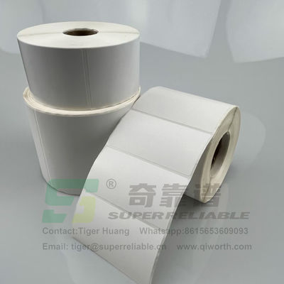 DT Direct Thermal Adhesive Thermal Sticker Barcode Sticker Customized Size