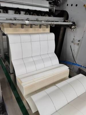 Adesivo de código de barras térmico adesivo de etiqueta adesiva adesiva de tamaño personalizado 100mm * 150mm