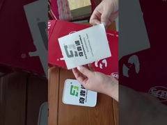 Hoja de papel echada SS0111 de la etiqueta engomada revestida con pegamento adhesivo fuerte estupendo