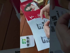 Material cubierto de aluminio de la etiqueta de Tire Glue Adhesive del modelo de Art Paper TG7234