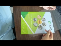 Limpieza de acrílico transparente WG4514 Limpieza de acrílico BOPP 30um Liner de PET transparente